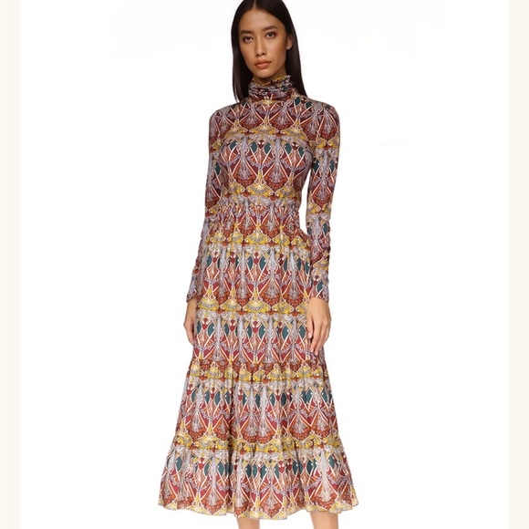 Cara Cara Dresses & Skirts - Cara Cara Chase Skirt in Chai Tea Deco *NWT*